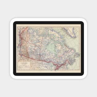 Canada Antique Maps Magnet