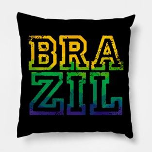 Brazil World Cup Soccer Pillow