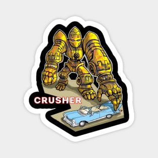 Dieselpunk giant robot Magnet