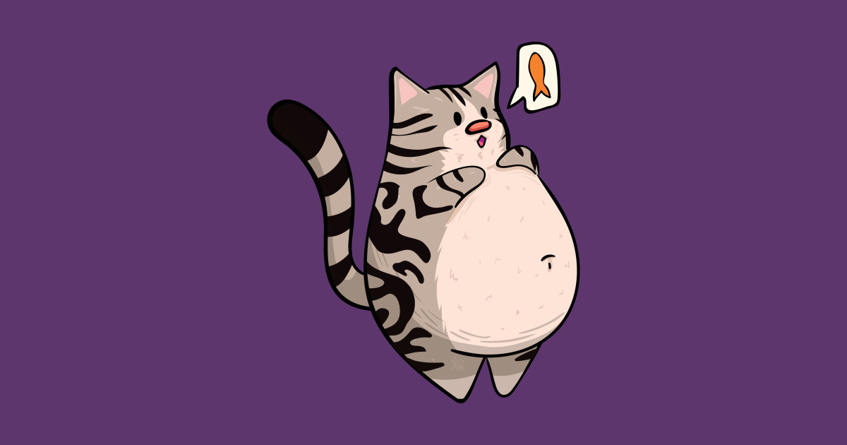 American Shorthair Chubbo Cat Chubby Cat T Shirt Teepublic