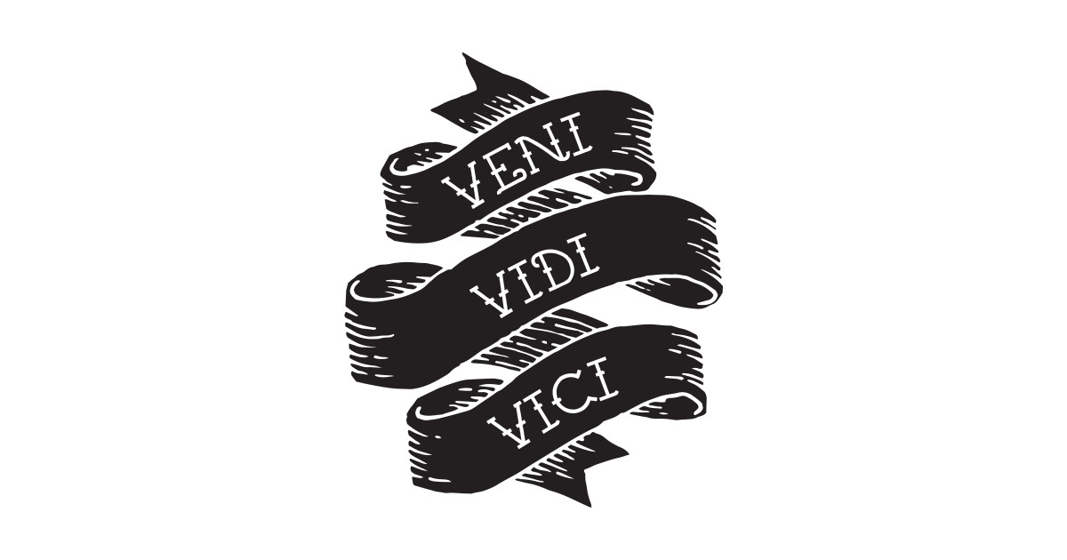 Veni, Vidi, Vici - Veni Vidi Vici - T-Shirt | TeePublic