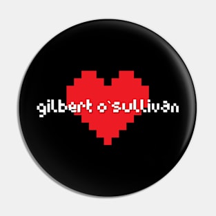 Gilbert o`sullivan -> pixel art Pin