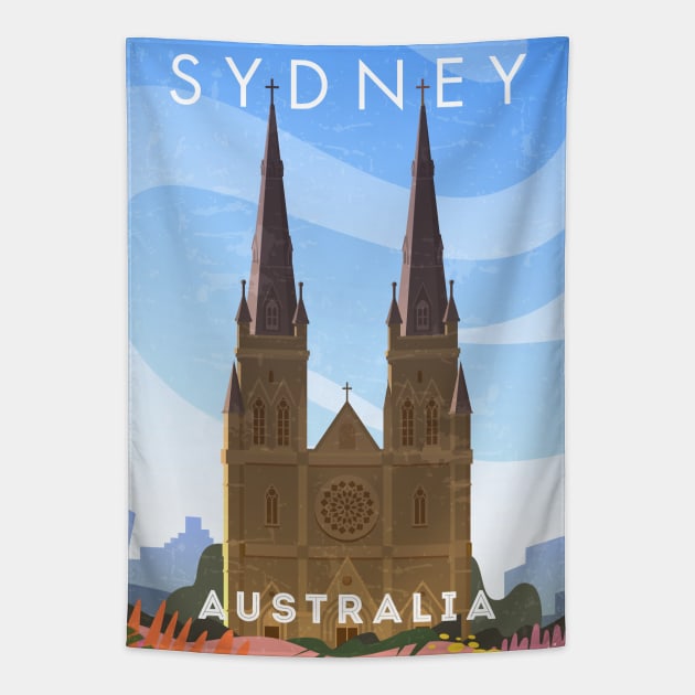 Sydney, Australia Tapestry by GreekTavern