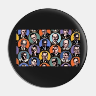 Tango Orchestra Leaders (color bubbles!) Pin