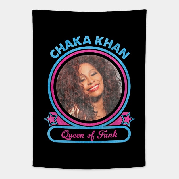 Chaka Khan Queen Of Funk Tapestry by Rebus28