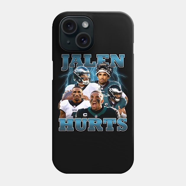 Jalen Hurts Philadelphia Eagles Phone Case by bmbg trian