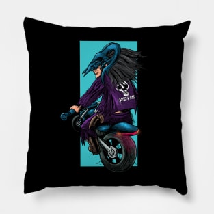 Nightmare rider Pillow