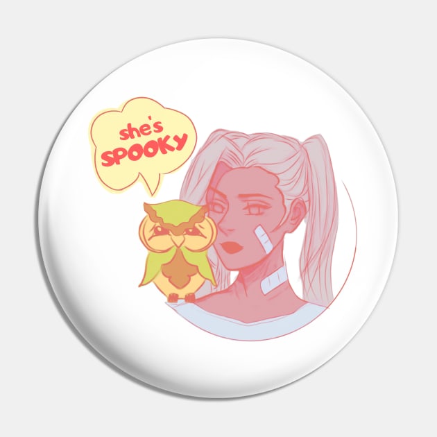 Spooky Halloween Pin by miribby