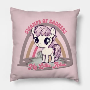 My Little Artax-Swamp of Sadness Pillow