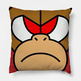 Angry Geometric Monkey Pillow