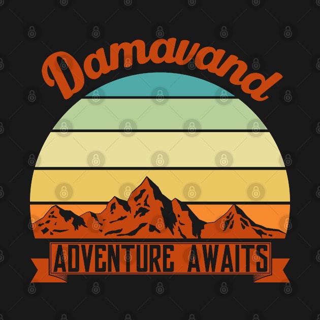 Damavand mountain climber. Perfect present for mother dad friend him or her by SerenityByAlex