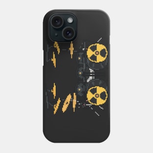 Pixel Mega Radioactive Drums Phone Case