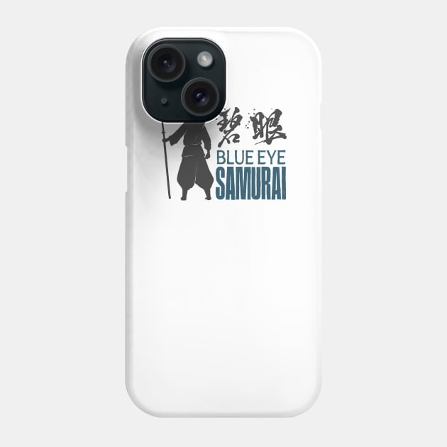 blue-eye-samurai-dark Phone Case by harrison gilber