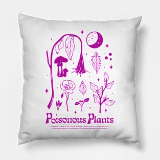 Poisonous Plants Pillow