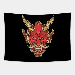 Noh - Oni Tapestry