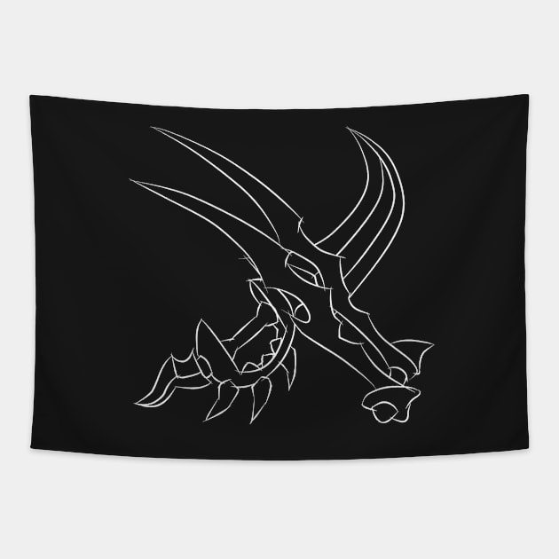 Rengar Claw (White) Tapestry by DeLyss-Iouz