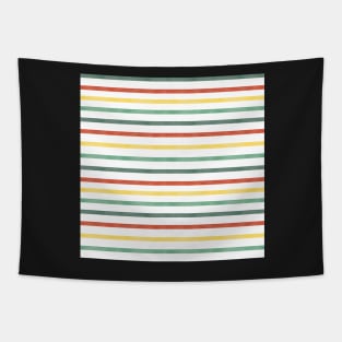 Watercolour Stripes Christmas Tapestry