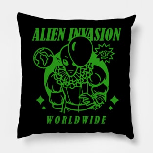 Alien Invasion Pillow