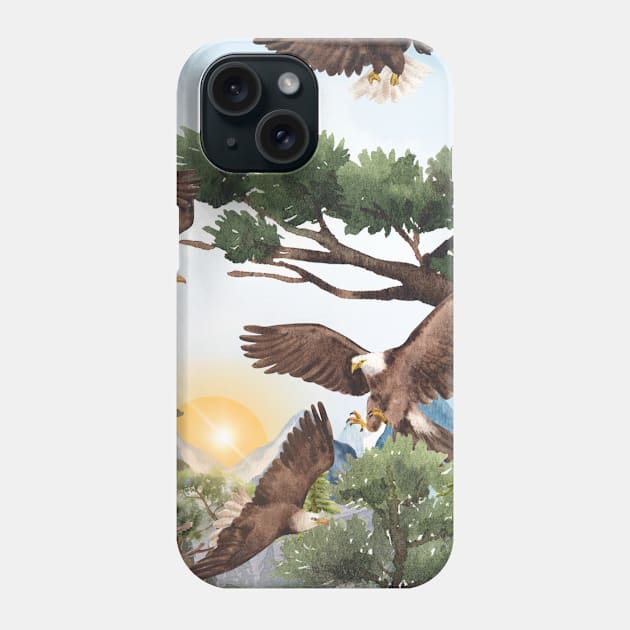 Fly as high as you can Phone Case by Lady Su