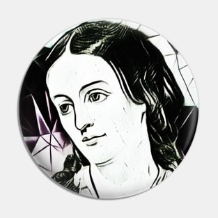 Margaret Fuller Black and White Portrait | Margaret Fuller artwork 4 Pin