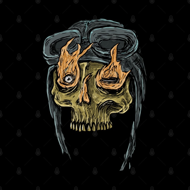 Death Skull No IV by DeathAnarchy