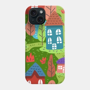 happy neighbors house Phone Case