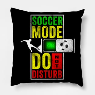 Soccer Mode Do Not Disturb Pillow