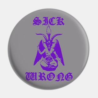 S&W Baphomet (Purple) Pin