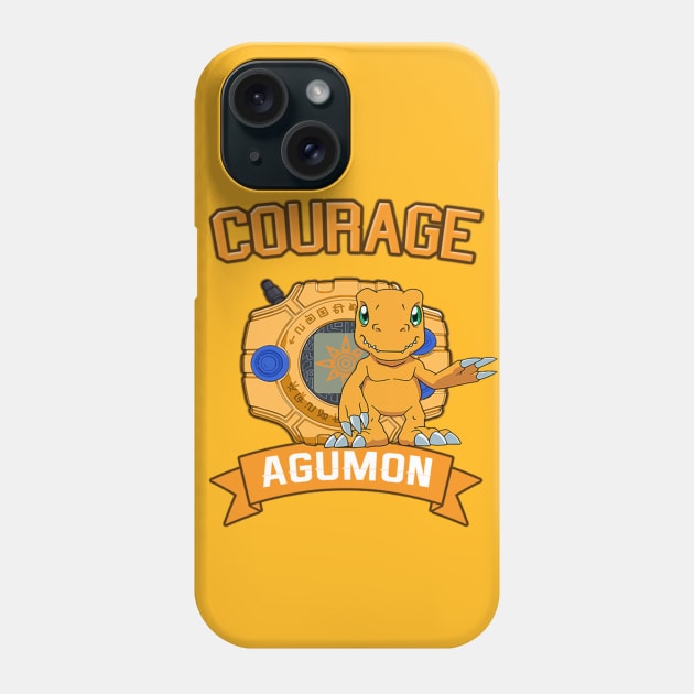 Courage Phone Case by Kiroiharu