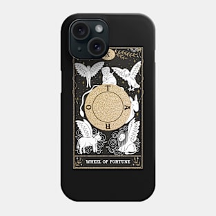 Wheel Of Fortune Tarot Card Phone Case