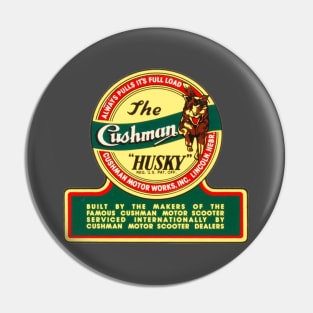 Cushman Lovers "Husky" Pin