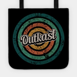 Outkast // Retro Circle Crack Vintage Tote