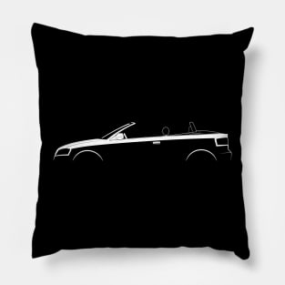 Audi A3 Cabriolet (8P) Silhouette Pillow