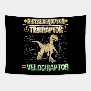 Distanceraptor / Timeraptor = Velociraptor Pun Tapestry