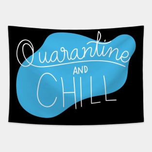 Quarantine & Chil | Social DIstancing Club Tapestry