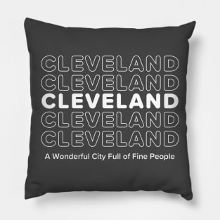 Cleveland, Ohio Pillow