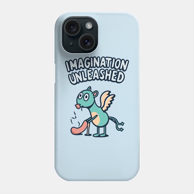 Imagination Unleashed Phone Case by nefuku