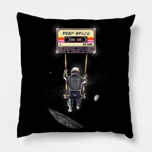 Deep Space Mix Tape Pillow