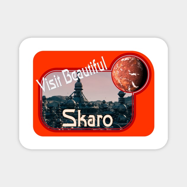 Visit Beautiful Skaro Magnet by Starbase79