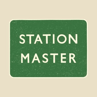Vintage Railway Station Master T-Shirt