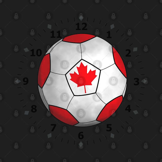 canada flag football by persa