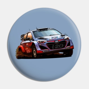 Hyundai i20 WRC Pin