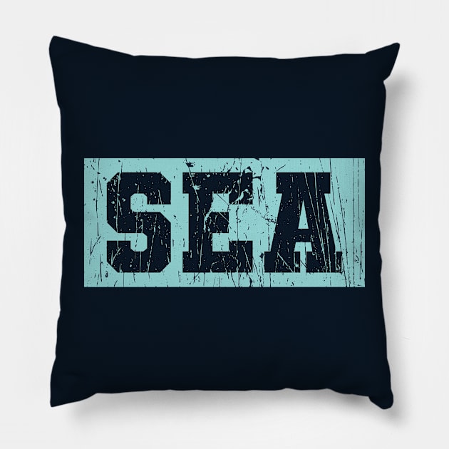 SEA / Kraken Pillow by Nagorniak