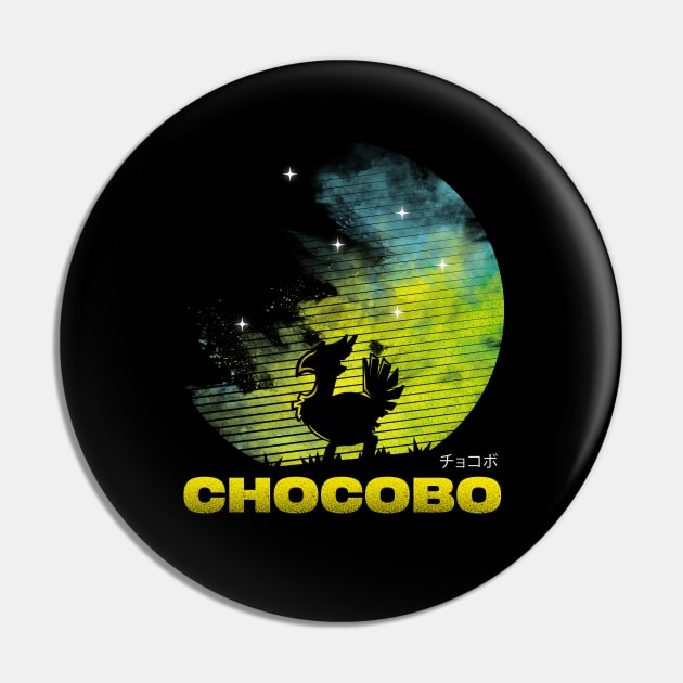 Chocobo Night Pin by logozaste
