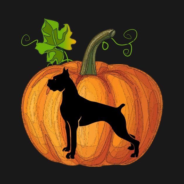 Boxer in pumpkin by Flavie Kertzmann