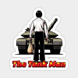 Tank Man Magnet