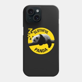 Cute Slothful Panda - lazy panda Phone Case