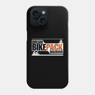 Dream Bikepack Discover Orange on Dark Color Phone Case