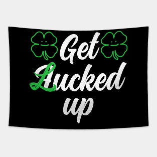 St Patricks Day Get Lucked Tapestry