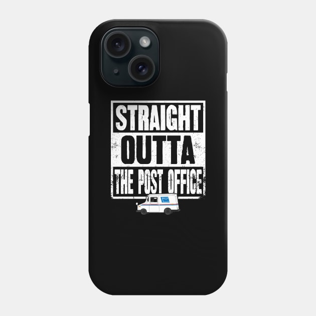 Straight outta the post office Phone Case by captainmood